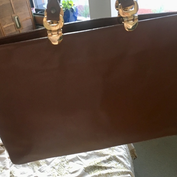 Susan Gail Briefcase  Vintage Calf Skin  1970's - Picture 5 of 5